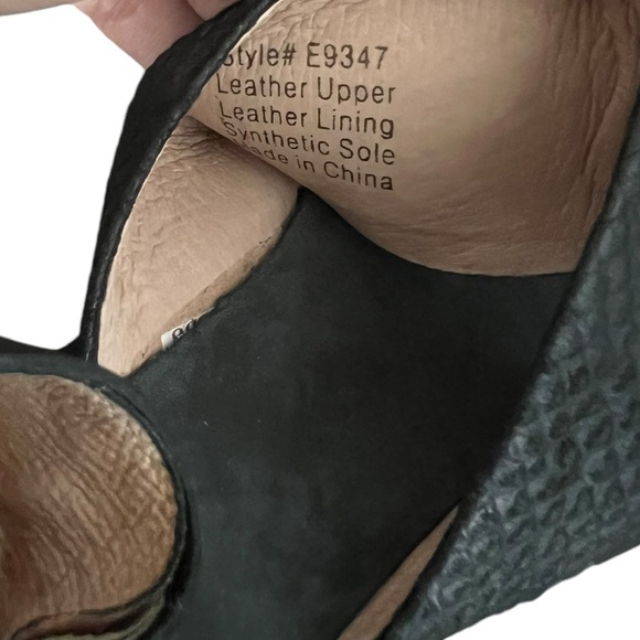 MADEWELL Warren Leather Double Strap Sandals Heels Wedges - Picture 14 of 14